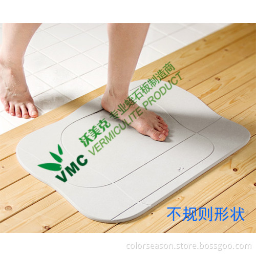 Diatomite waterproof Bath Mat 40cmx30cm